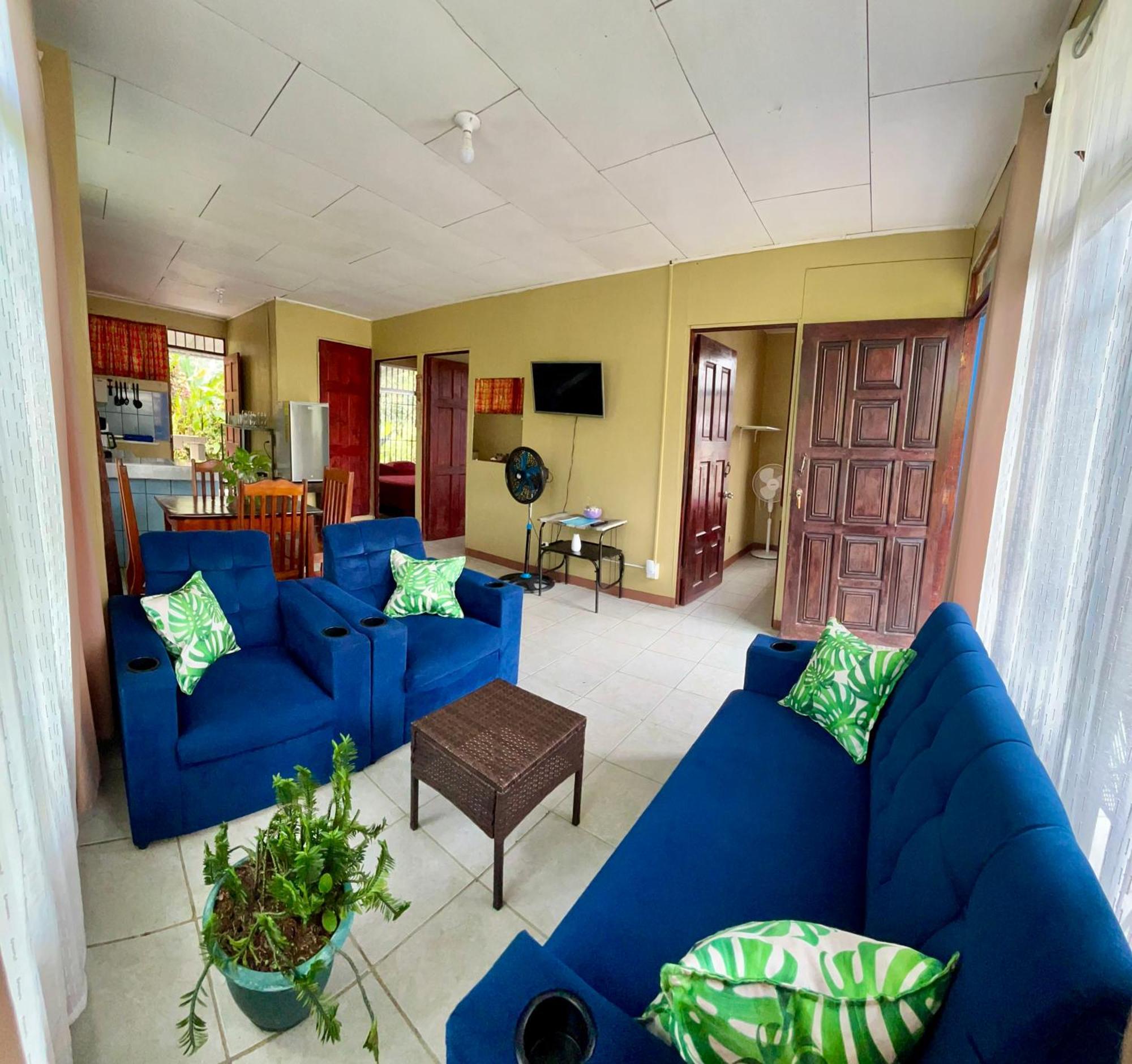 Blue House Pensionat Puerto Jiménez Eksteriør billede